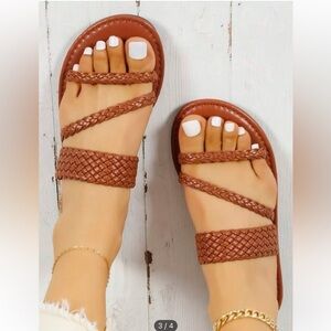 Brown sandals